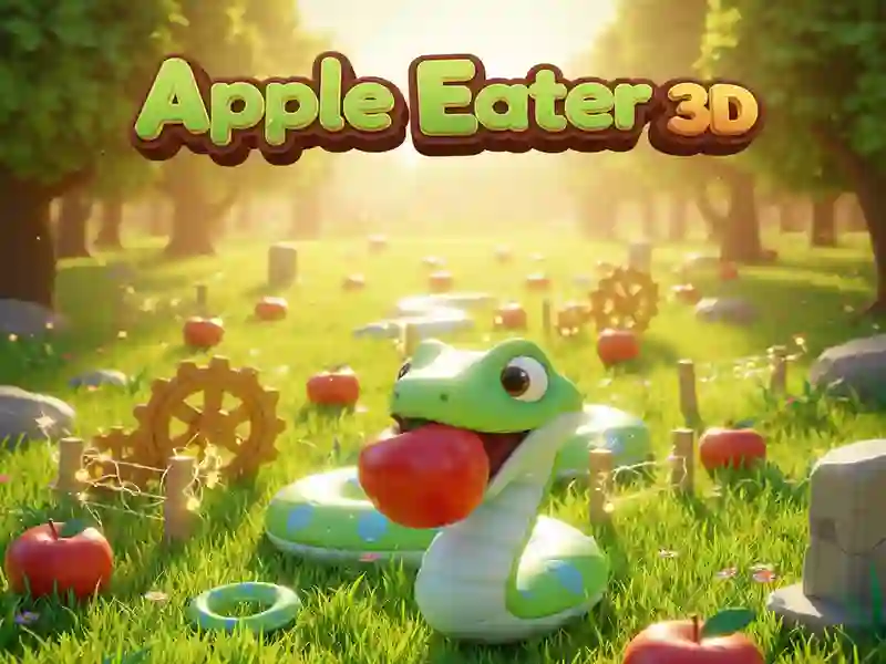Jwèt Apple Eater 3d sou entènèt