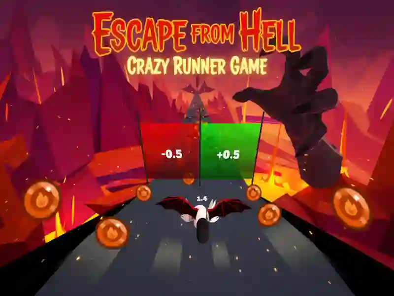 Jwèt Escape from Hell: Crazy Runner Game sou entènèt