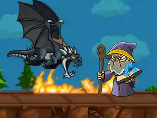 Jwèt Dragon vs Mage sou entènèt