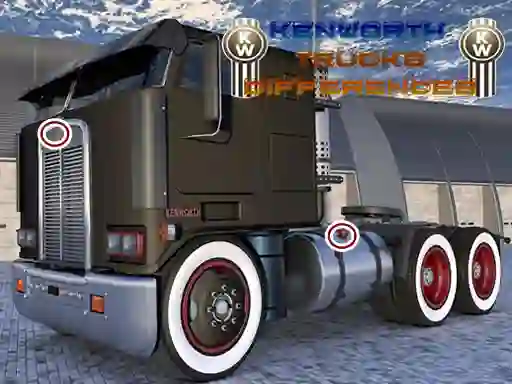 Jwèt Kenworth Trucks Differences sou entènèt