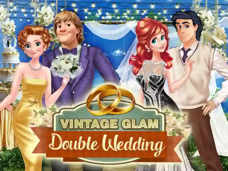 Jwèt Vintage Glam: Double Wedding sou entènèt
