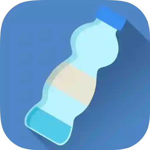 Jwèt Bottle Flip Challenge sou entènèt