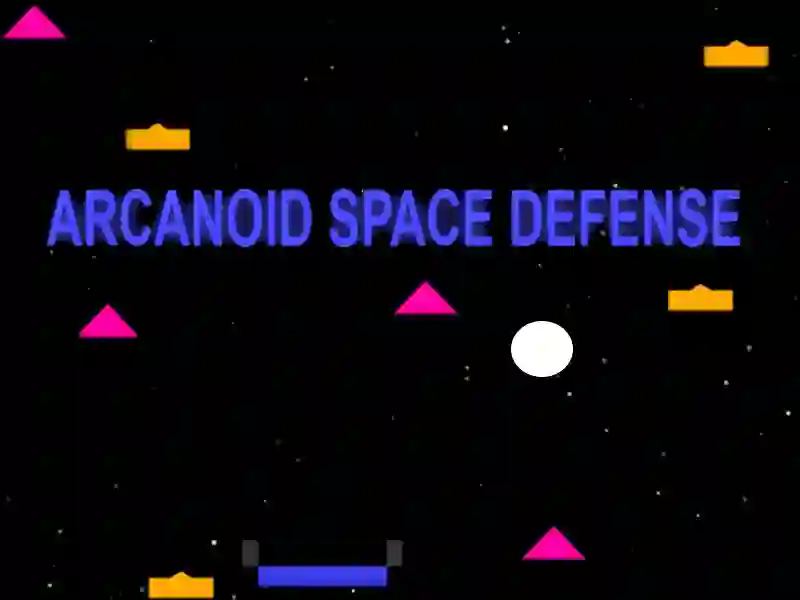 Jwèt Arcanoid Space Defense sou entènèt