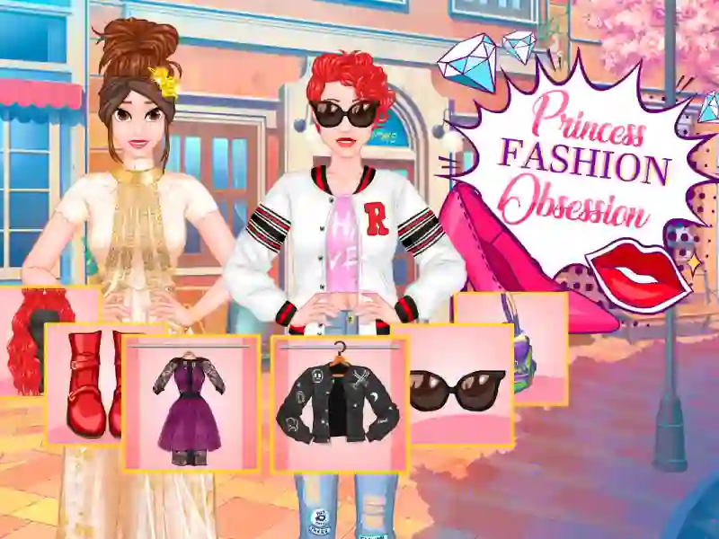 Jwèt Princess Fashion Obsession sou entènèt