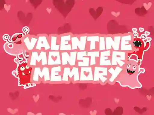 Jwèt Valentine Monster Memory sou entènèt