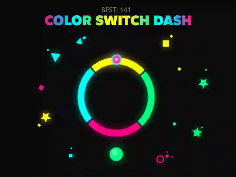 Jwèt Color Switch Dash sou entènèt
