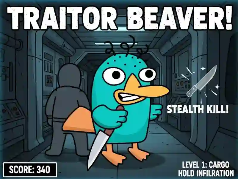 Jwèt Traitor Beaver! sou entènèt
