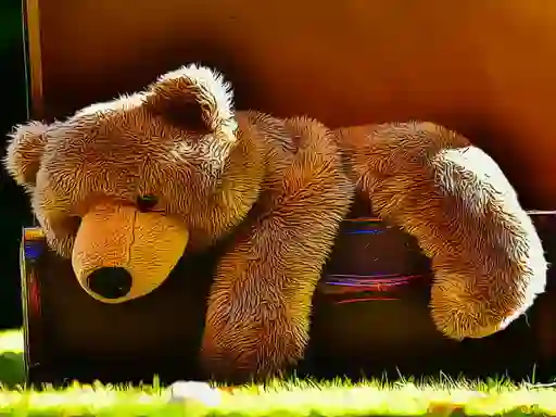 Jwèt Plush Teddy Bear sou entènèt