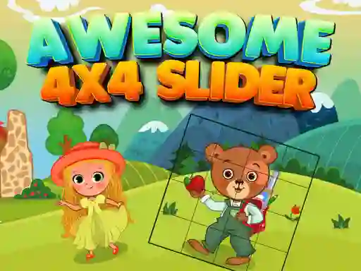 Jwèt Awesome 4x4 Slider sou entènèt