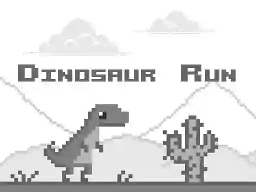 Jwèt Dinosaur Run sou entènèt