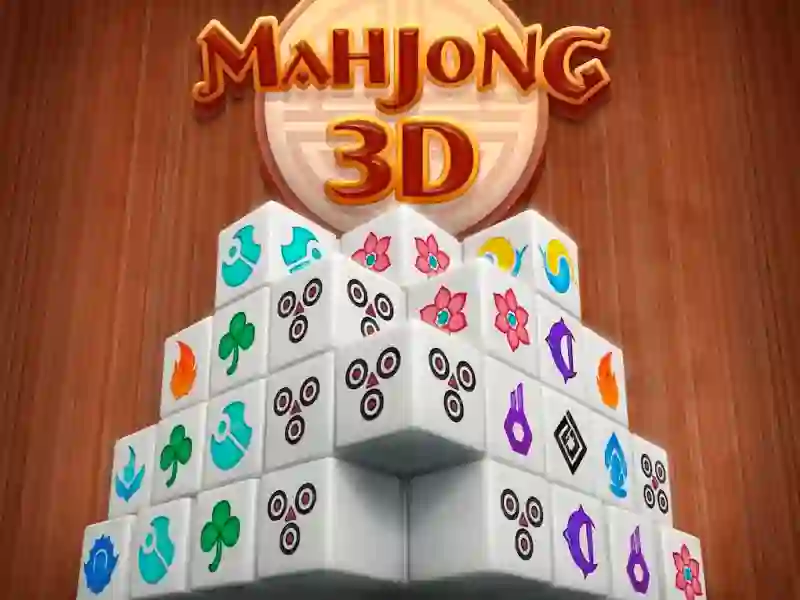 Jwèt Mahjong 3D sou entènèt