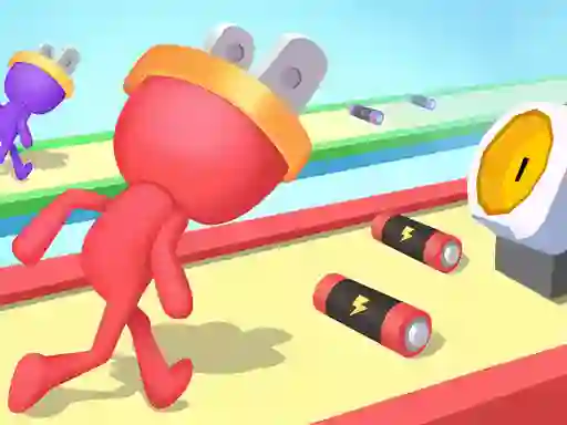 Jwèt Plug Man Race sou entènèt