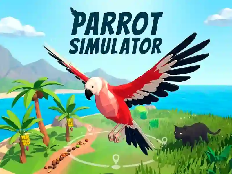 Jwèt Parrot Simulator sou entènèt