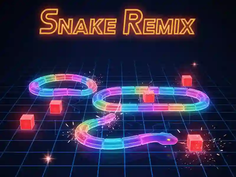 Jwèt Snake Remix sou entènèt