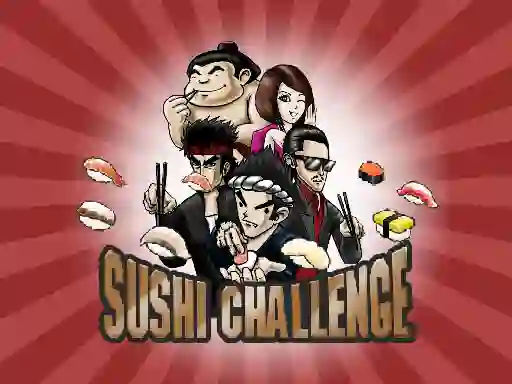 Jwèt Sushi Challenge sou entènèt