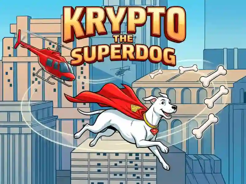 Jwèt Krypto The Superdog sou entènèt