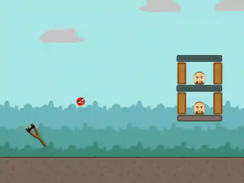 Jwèt Angry Balls Demolition sou entènèt