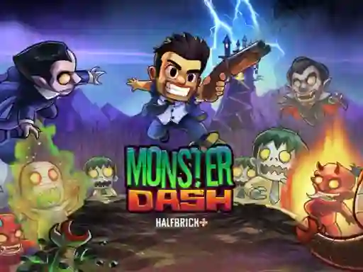 Jwèt Monster Dash sou entènèt