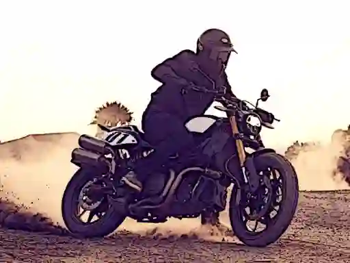 Jwèt Motorbike Drive sou entènèt