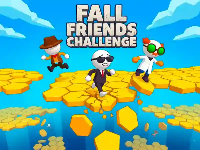 Jwèt Fall Friends Challenge sou entènèt