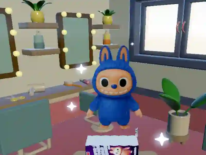 Jwèt Labubu Unboxing sou entènèt