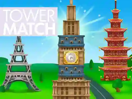 Jwèt Tower Match sou entènèt