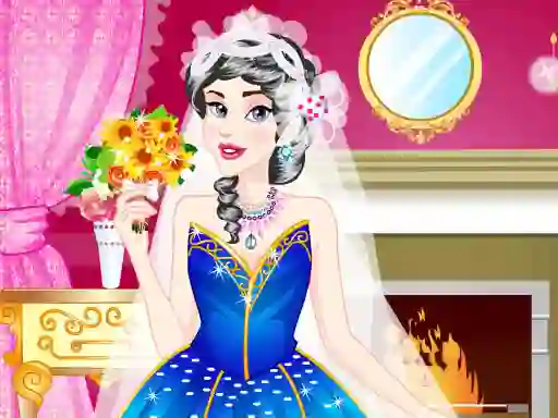 Jwèt Sleeping Princess Wedding Dress up sou entènèt