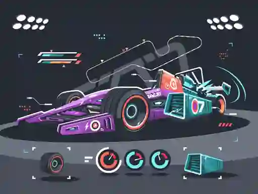 Jwèt Powerful Cars Memory sou entènèt