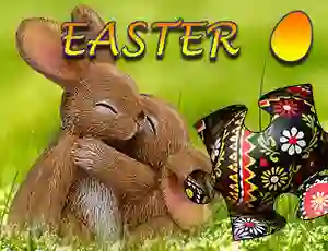 Jwèt Jigsaw Puzzle: Easter sou entènèt