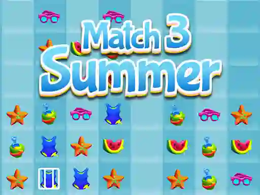 Jwèt Match 3 Summer sou entènèt