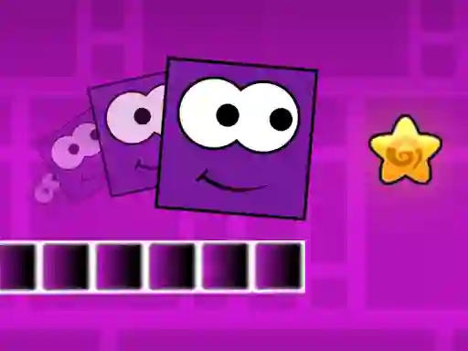 Jwèt Geometry Dash Jump sou entènèt