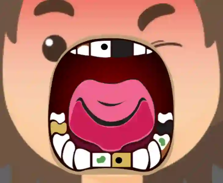 Jwèt Kid Dentist sou entènèt