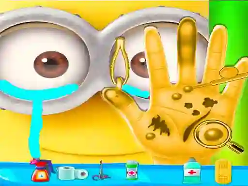 Jwèt Minion hand doctor sou entènèt