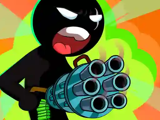Jwèt Stickman Team Force 2 sou entènèt