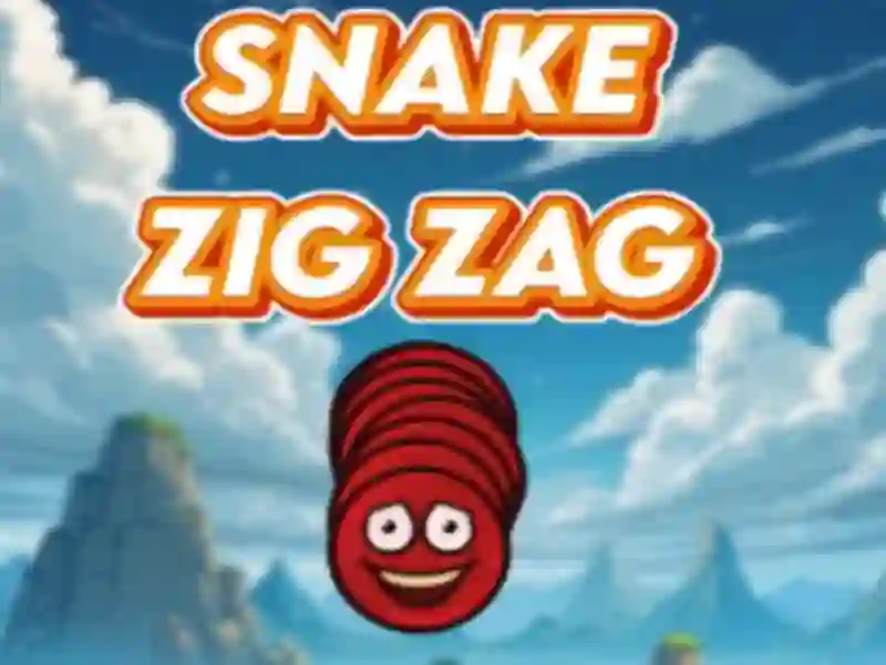 Jwèt Snake Zig Zag sou entènèt
