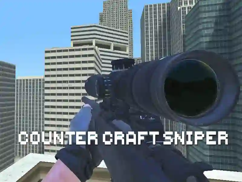 Jwèt Counter Craft Sniper sou entènèt