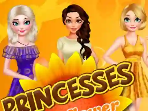 Jwèt Princesses Sunflower Delight sou entènèt
