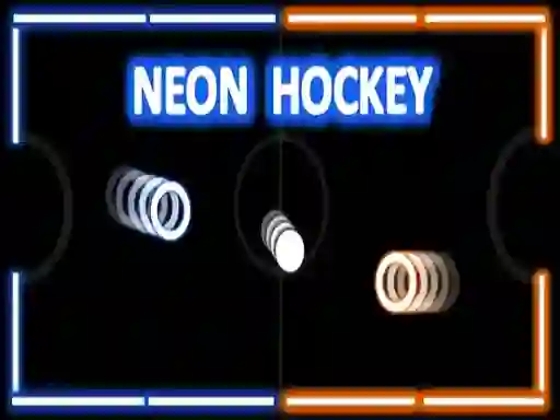Jwèt Neon Hockey sou entènèt