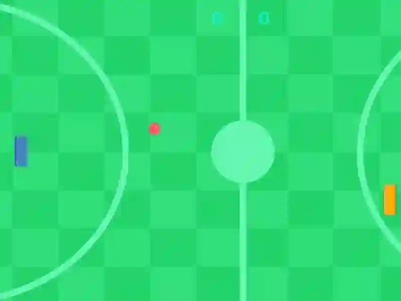 Jwèt 2D Ping Pong sou entènèt