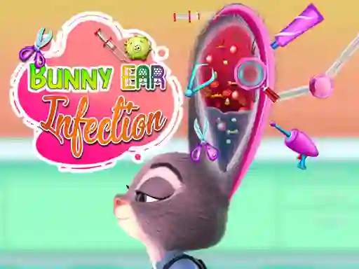 Jwèt Bunny Ear Infection sou entènèt