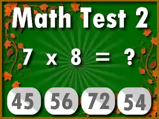 Jwèt Math Test 2 sou entènèt