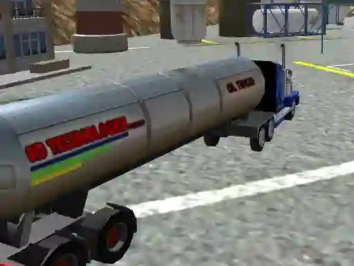 Jwèt Oil Tanker Truck Drive sou entènèt