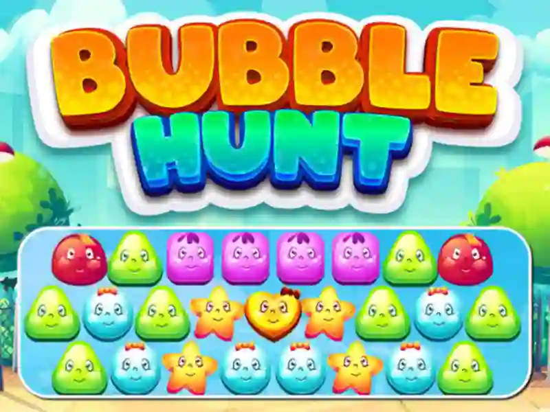 Jwèt Bubble Hunt sou entènèt