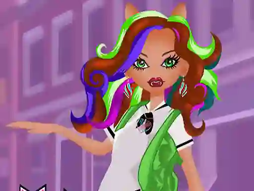 Jwèt Monster High Clawdeen sou entènèt