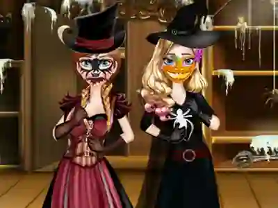 Jwèt Sisters Halloween Preparations sou entènèt