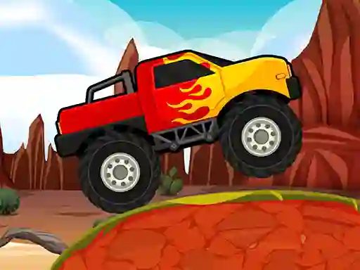 Jwèt Monster Truck Racing sou entènèt