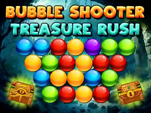 Jwèt Bubble Shooter Treasure Rush sou entènèt