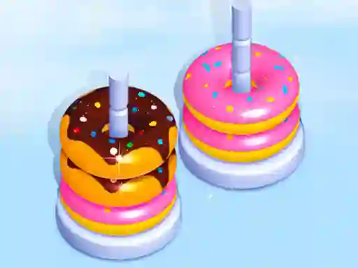 Jwèt Donut Sort Fun sou entènèt