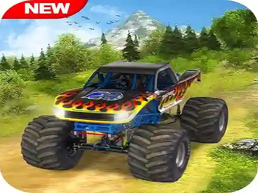 Jwèt Xtreme Monster Truck Offroad sou entènèt