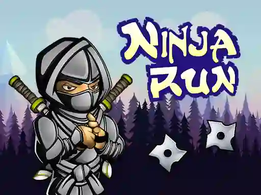 Jwèt Ninja Run sou entènèt